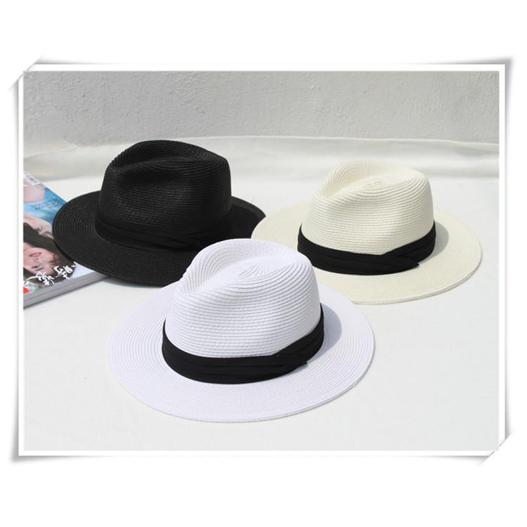 Beach white summer sun hat
