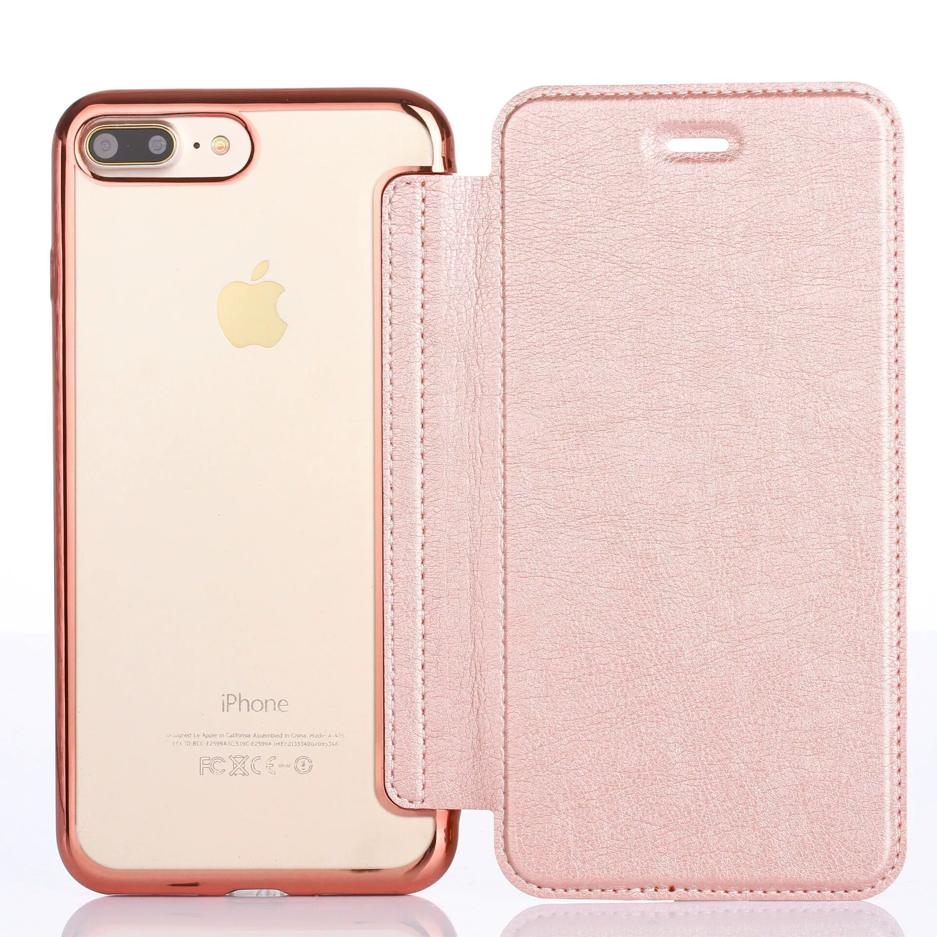 Apple, compatible folding mobile phone, iPhone 14, transparent protective case, phone case, iphone
