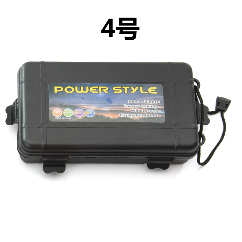 亚马逊4号手电塑料盒手电筒盒子包装盒强光电筒通用包装盒送挂绳