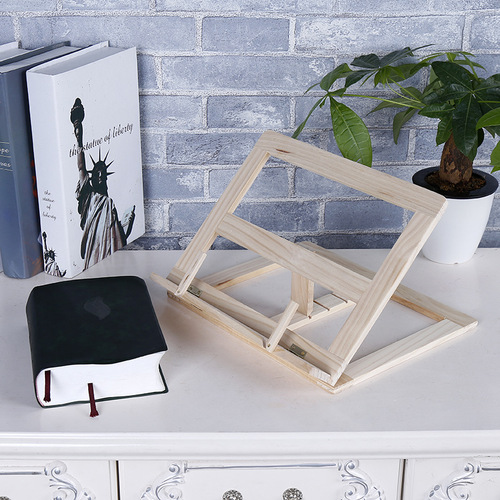 Reading bookshelf, children's reading shelf, book stand, book holder, post rack, student anti-myopia