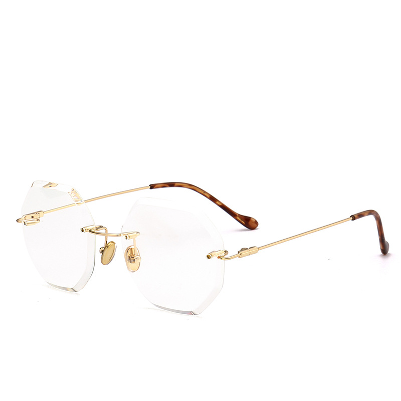 occhiali da sole con taglio a cristallo occhiali da sole street style alla moda 17040_voghion.com