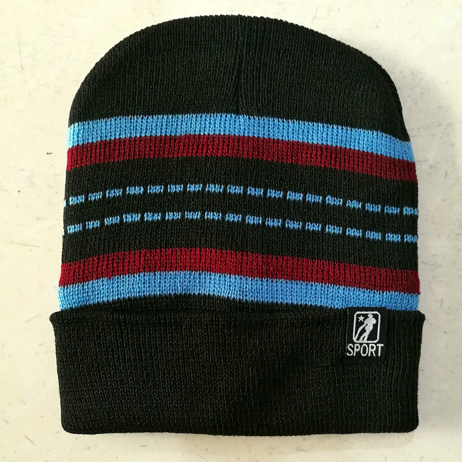 Woolen keep warm winter knitted hat, wholesale, for middle age