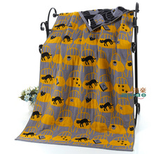 滋豪YZ浴巾三层棉纱布浴巾成人浴巾抹胸儿童浴巾70*140X20