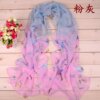 New Yiwu Colorful Little Color Celebrity Poor Chiffon Silk Scarf Wholesale Spring and Summer Printing Scarf Small Gauze