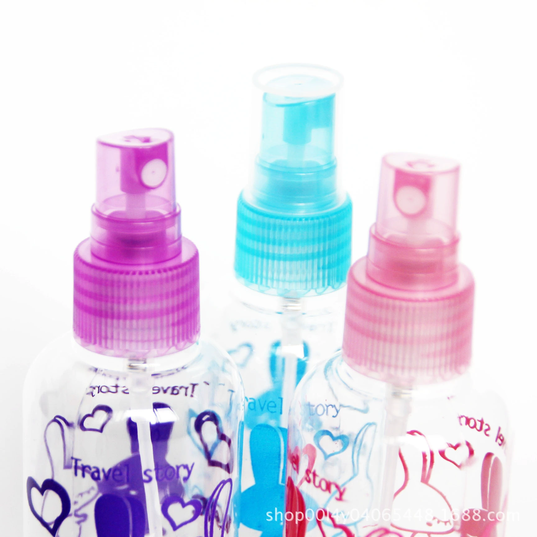 Moisturizing Spray Bottle, Travel Cosmetic Sprayer 75 ml, PP Cute Cartoon Design