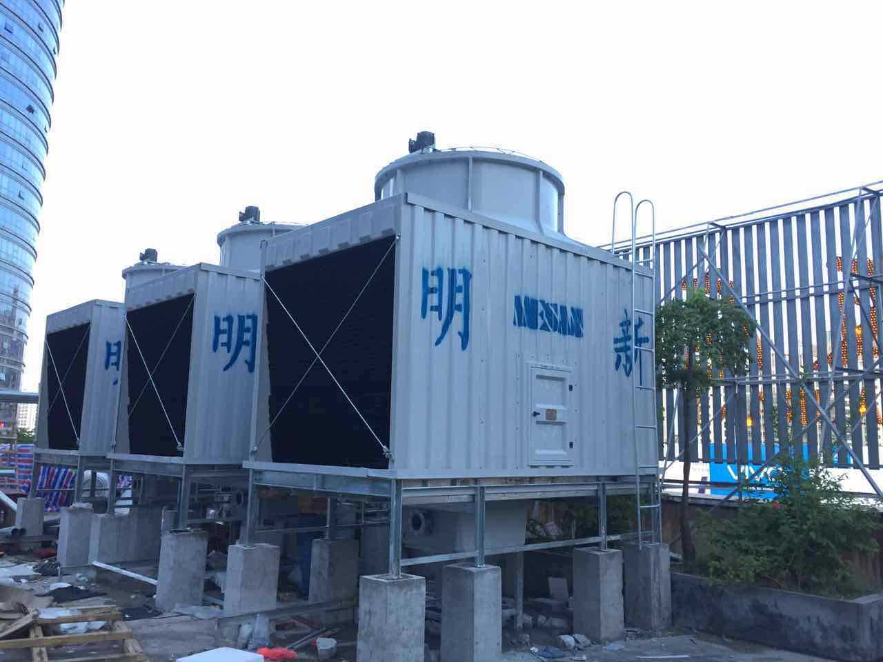 Sales Ming new cross-flow cooling tower, square cooling tower, quality certification, cooling tower engineering