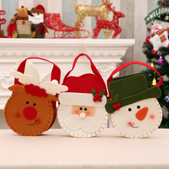 New Christmas gift bag candy bag non-woven Christmas apple gift bag Christmas decoration