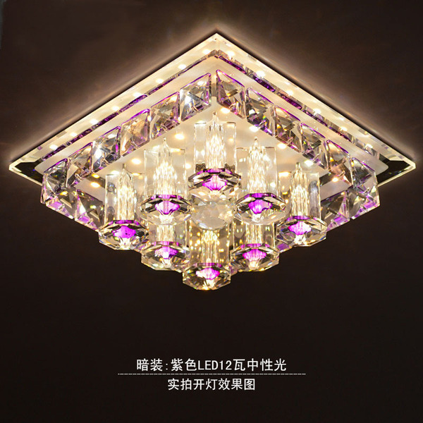 Creative square LED underwater lights for corridor