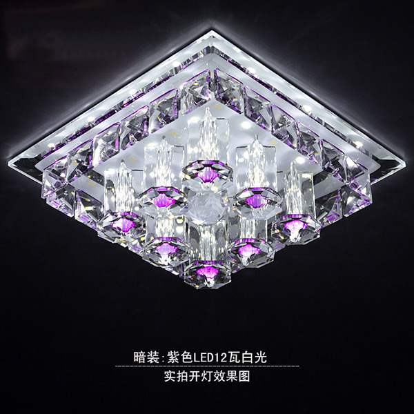 Creative square LED underwater lights for corridor