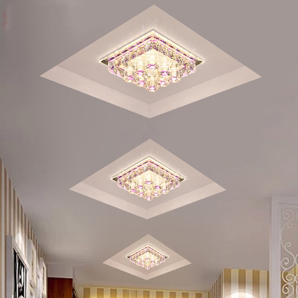 Creative square LED underwater lights for corridor