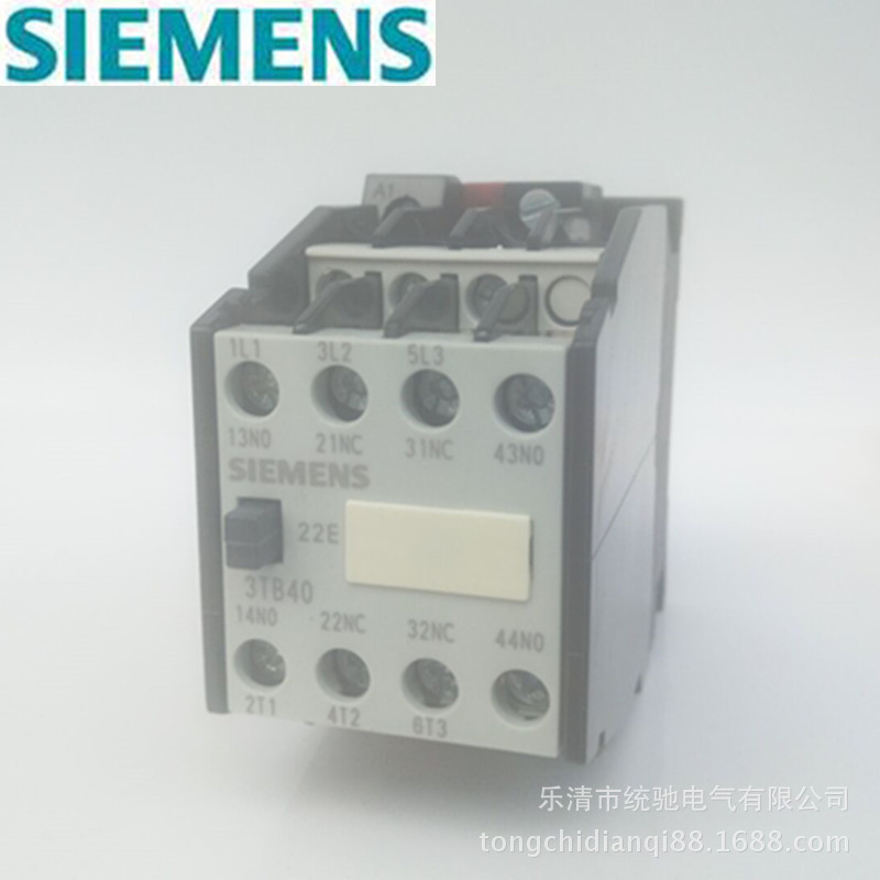 SIEMENS/西门子 3TB4022-0XQ0接触器3TB4 9A AC380V 50Hz 2NO+2NC