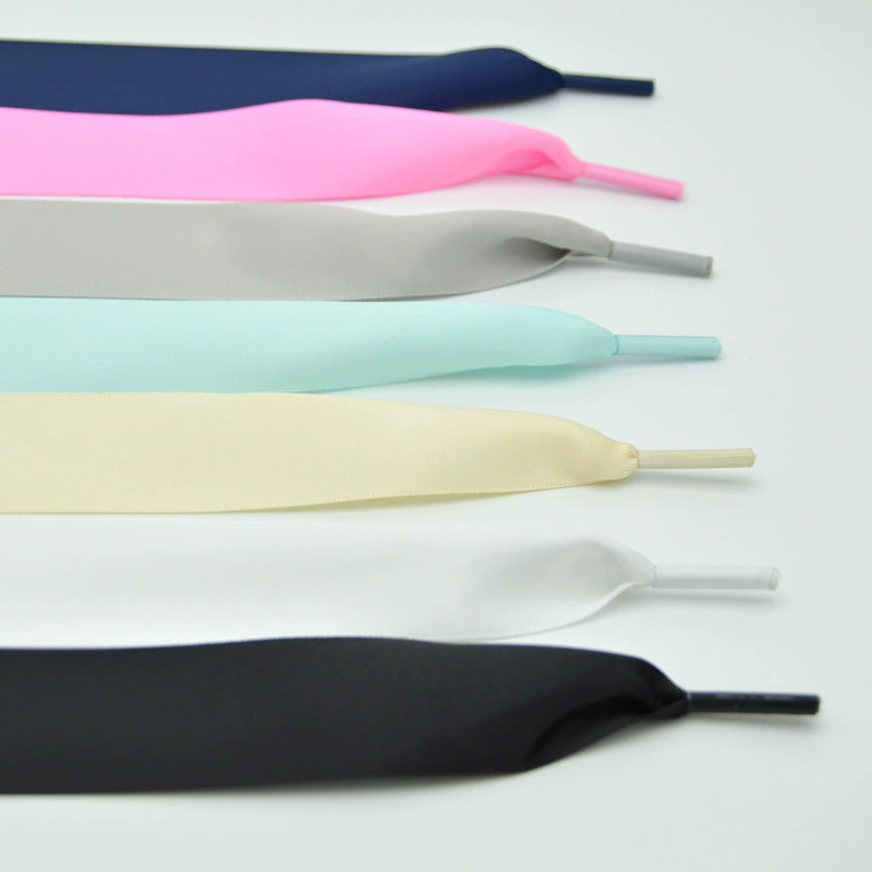 3 см двусторонние Ленточные шнурки маленькие белые туфли повседневная обувь парусиновые шнурки оптом черные и белые красные и желтые синие могут быть добавлены металлические головки