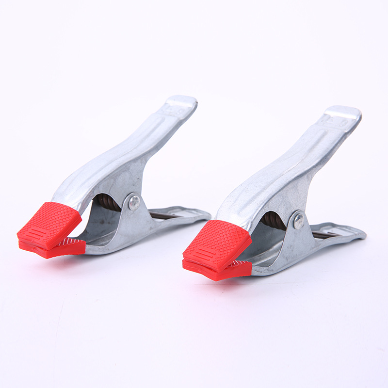 厂家直供6寸铁皮A夹五金夹子石材夹具五金大力金属铁夹子一件代发