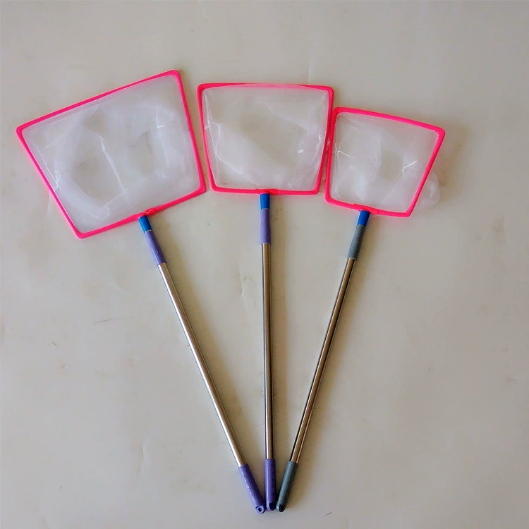 Аквариум телескопическая сеть тропическая рыба рыбалка червь Рыбалка небольшая сеть рыба креветка Чистка аквариума рыболовная сеть из нержавеющей стали