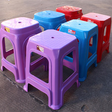 塑料凳批发 成人四方凳工作椅加厚高方凳
