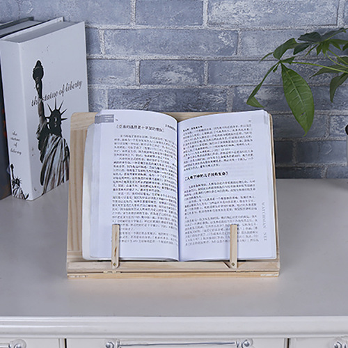 Reading bookshelf, children's reading shelf, book stand, book holder, post rack, student anti-myopia