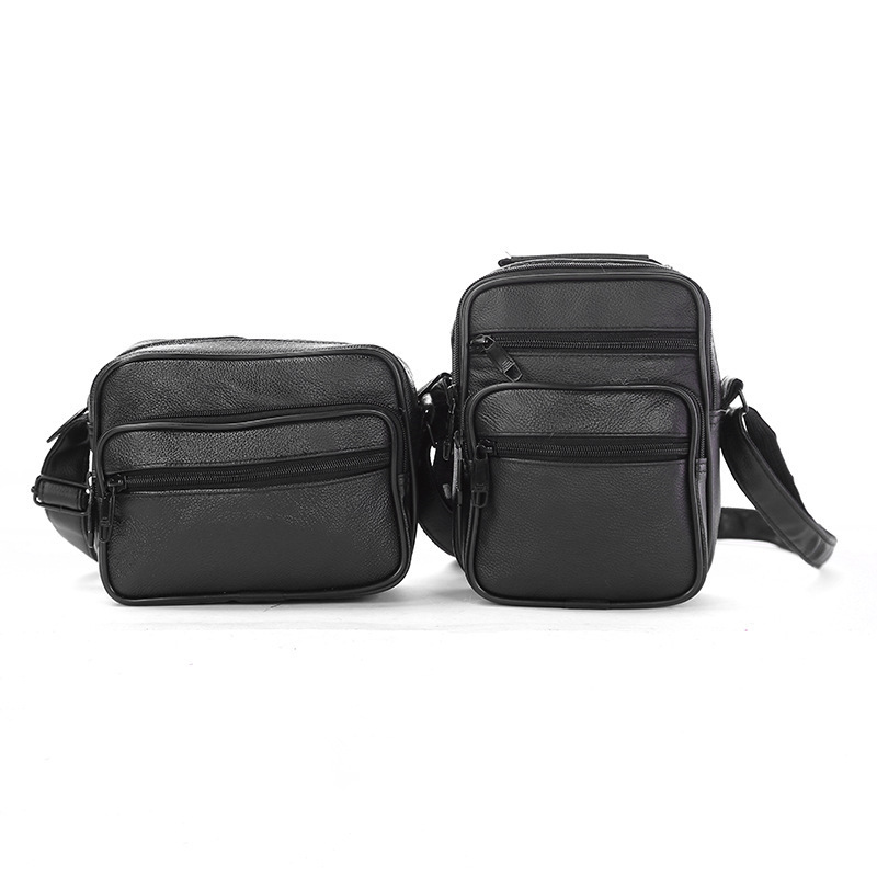 New Style Crossbody Men's Bag Made of Top-Layer Cowhide, Genuine Leather Shoulder Business Bag, Multifunctional Large-Capacity Handbag New Style Crossbody Men's Bag Made of Top-Layer Cowhide, Genuine Leather Shoulder Business Bag, Multifunctional Large-Capacity Handbag