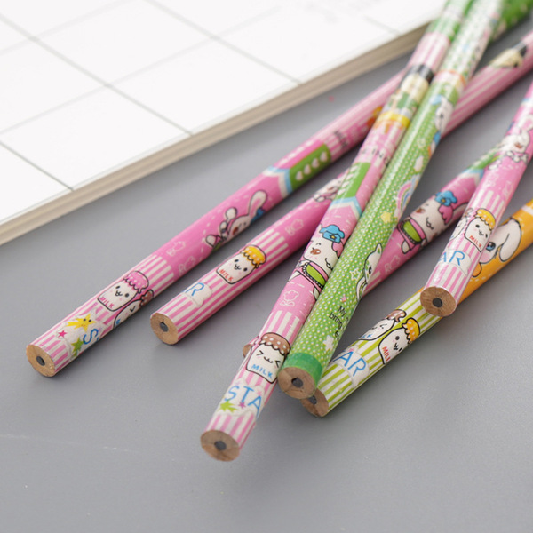 Cartoon wooden teaching eraser for students