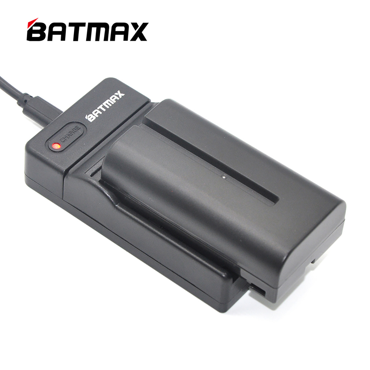 适用SonyNP-F960/750/550摄像机摄影补光灯电池快速USB充电器厂家