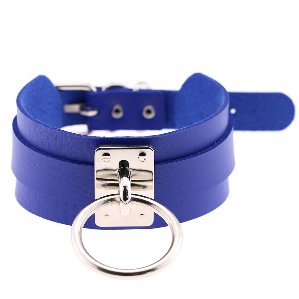 Bague en argent-bleu saphir