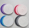 Japanese -style round oval cotton rope weaving home dining table cushion coaster coating heating pad