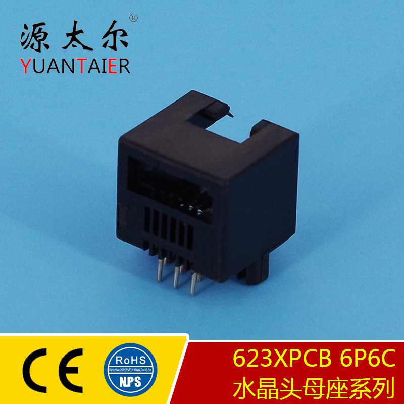 623XPCB �� RJ11 6P4Cˮ��ͷĸ����� �绰�Ӳ�� TELͨѶ������