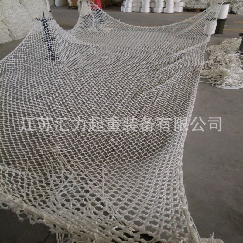 厂家供应尼龙绞制绳网3m*3m 维纶网