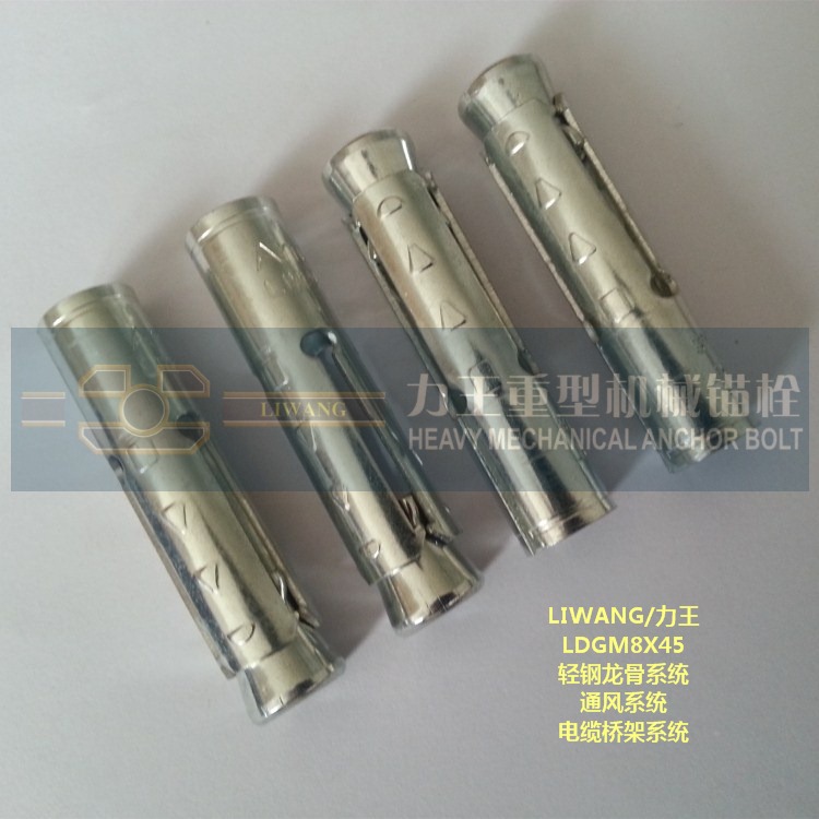 LIWANG/力王 LDG-B集成吊顶套管锚栓 厂家直销强力吊环紧固