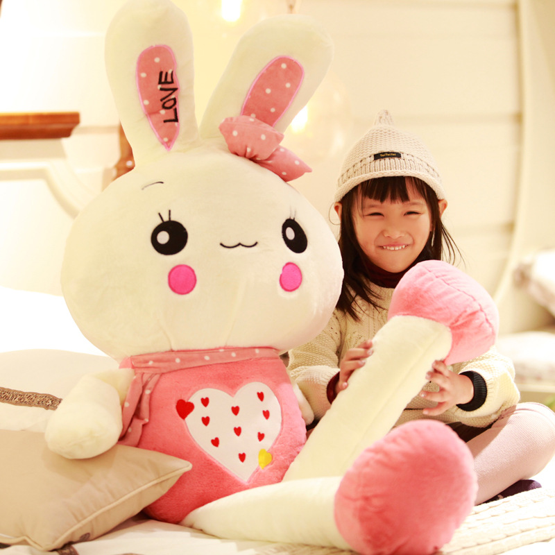 cute plush rabbit