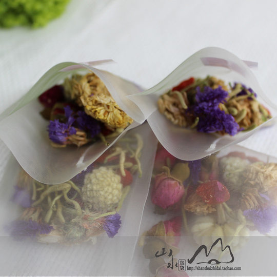 Wholesale Food Grade Disposable Nylon Triangle Tea Bag Stereo Scented Tea Bag Empty Tea Bag Tea Strainer Bag