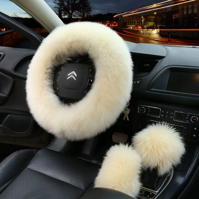 steering wheel cover winter New – Steering wheel cover