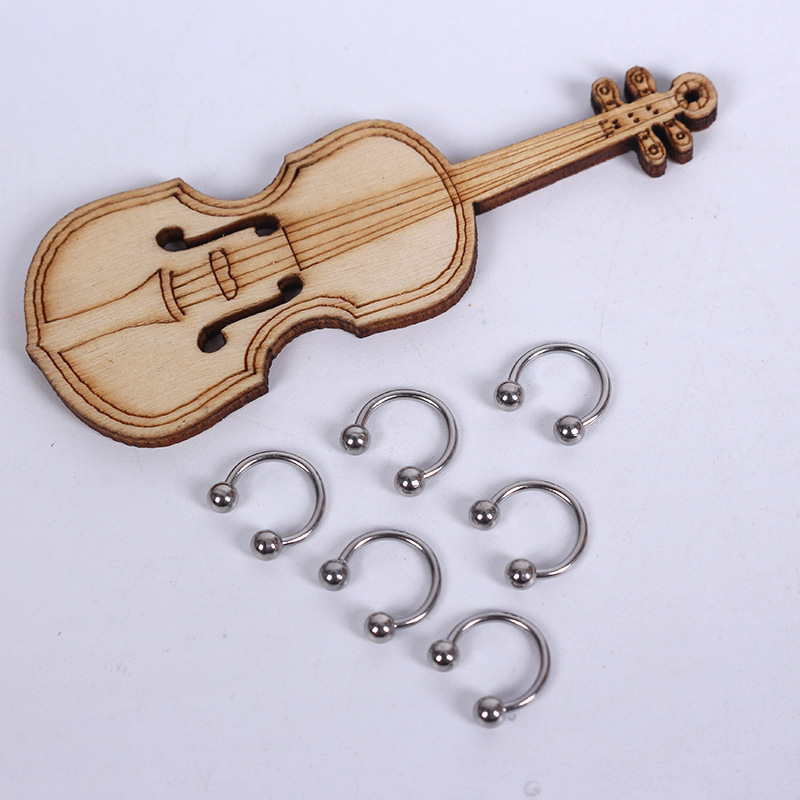 Stainless Steel Body Piercing Jewelry Manufacturer, Eyebrow Navel Foreign Trade Wholesale, C-bar Nose Studs, Nipple_voghion.com