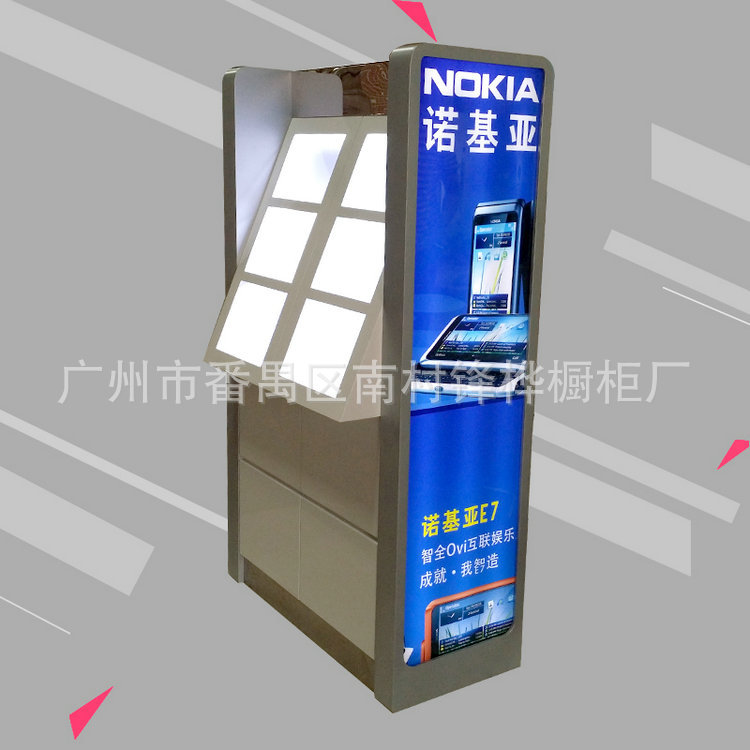 大量供应 加工手机展柜 出口手机展柜 商场手机展示柜