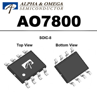 全新原厂AO7800 A07800 AOS/美国万代 MOS管 质量保证 原装现货