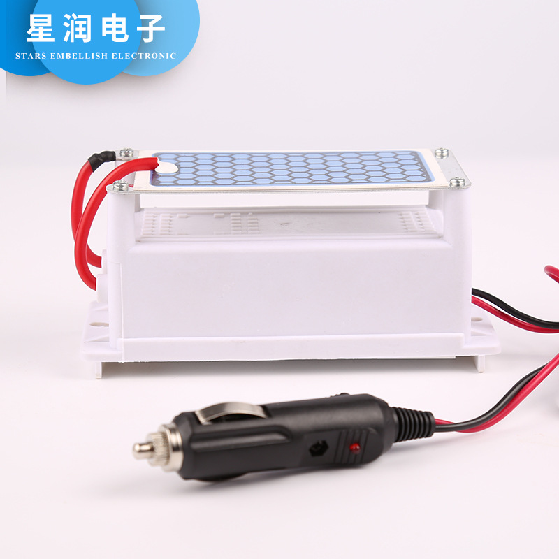 DC12V5GC蜂窝版臭氧发生器直销直流12V经用臭氧发生器批发
