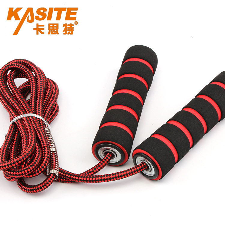 베어링 로프 스킵 무게 로프 스킵 피트니스 운동 지방 삭감 학생 고등학교 입시 경기 2 색 면로프 스포츠 용품 도매