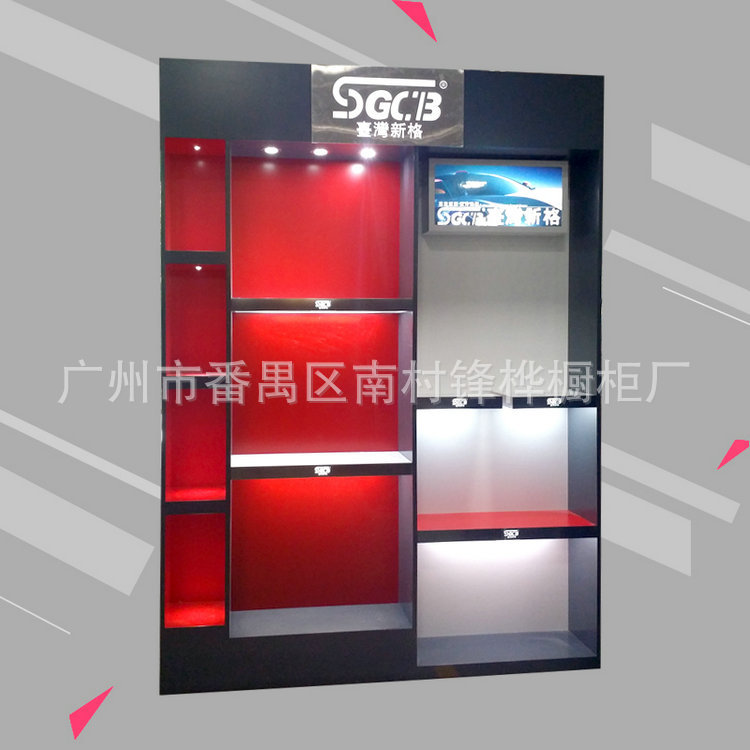 生产款式新颖质量优亚克力展柜工艺品模型展柜样板展示柜