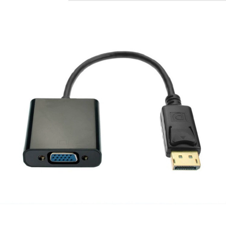 Завод оптовая DP к кабелю VGA Displayport к VGA большой DP к VGA роторная проводка