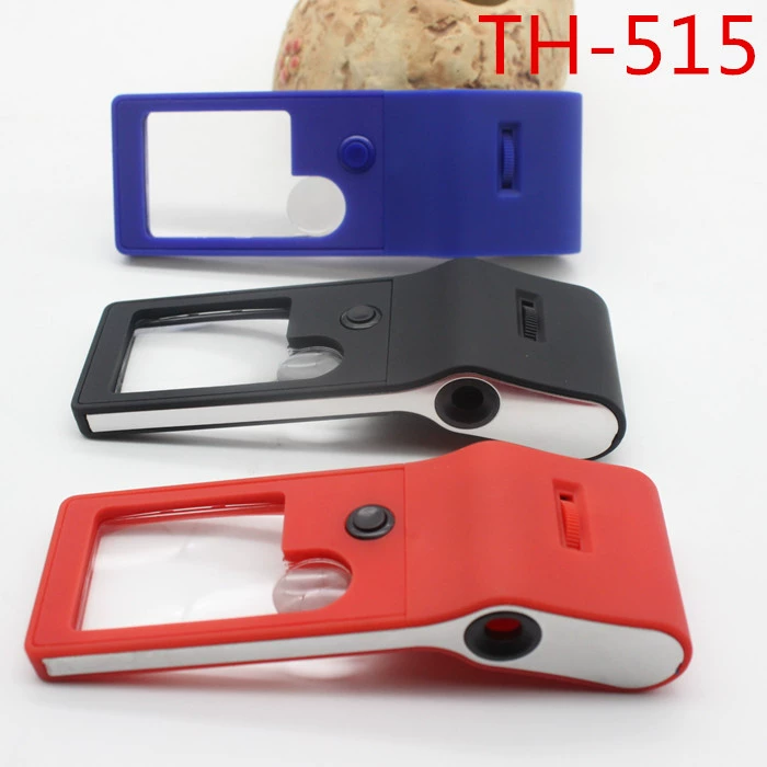 Многофункциональный тип мобильного телефона со светодиодной подсветкой Увеличительное стекло 515 3 увеличения с функцией обнаружения банкнот при считывании микроскопа