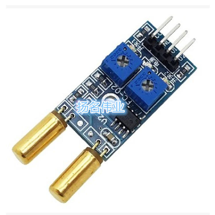 2路角度传感器模块 角度开关 倾倒传感器模块 倾斜传感器 XD