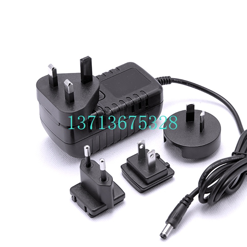 多转换头12V1A 12W  显示屏  LED灯条PSE认证开关电源适配器