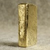 ZIPPO windproof kerosene lighter bronze armor, five sides of the sides of the skeleton and evil city