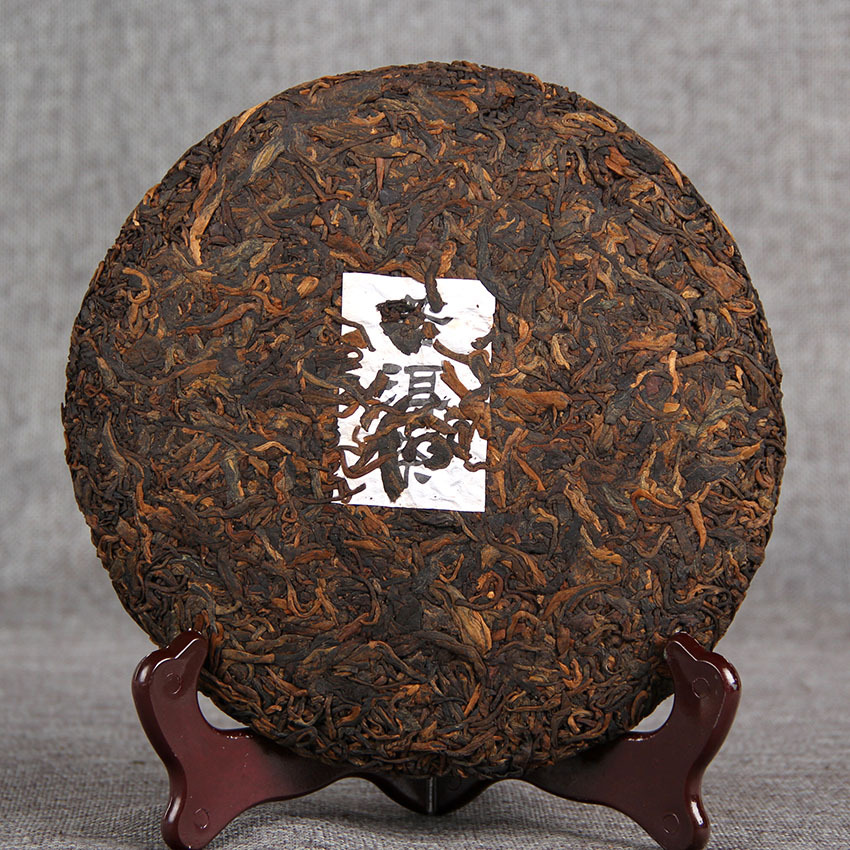 New Product Pu-erh Shou Cha 2017 Ancient Tree Pure Material Fermentation Pu-erh Shou Cha Ice Island Golden Tip Pu-erh Tea