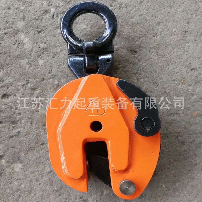 竖吊钢板钳1t   钢板钳2t  DSQ型号 江苏汇力