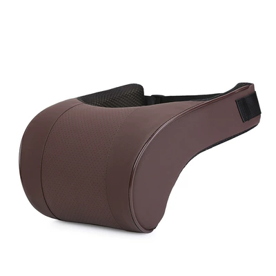 Car Decoration Products Memory Foam – Headrest - breathable-cow-headrest-brown