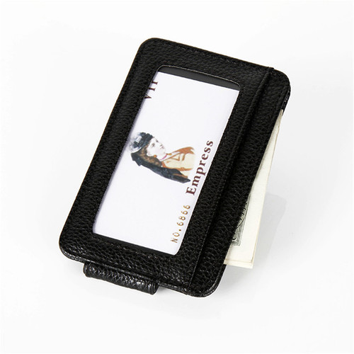 Cross-border hot selling fashionable men's wallet dollar card holder women's magnetic buckle portable creative card holder physical supply