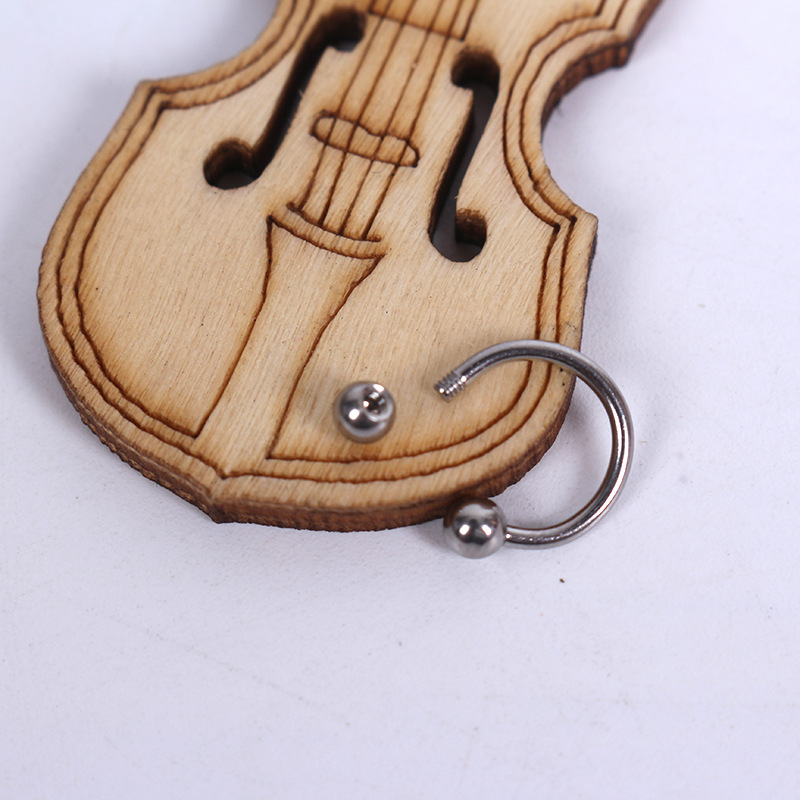Stainless Steel Body Piercing Jewelry Manufacturer, Eyebrow Navel Foreign Trade Wholesale, C-bar Nose Studs, Nipple_voghion.com