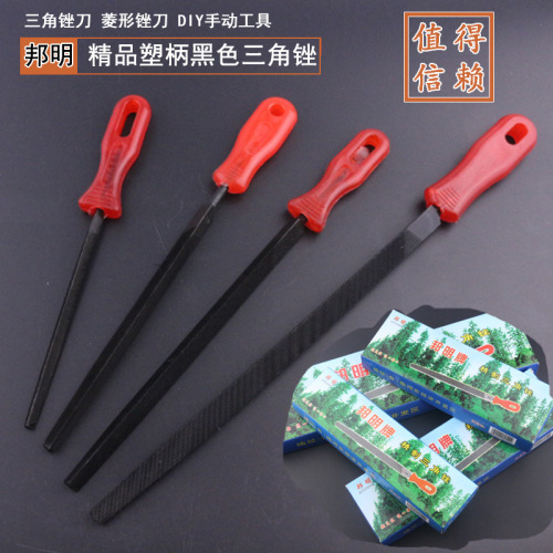 Bangming brand triangular file triangular file saw file 4 inches 5 inches 6 inches 8 inches triangle serrated file fitter's file