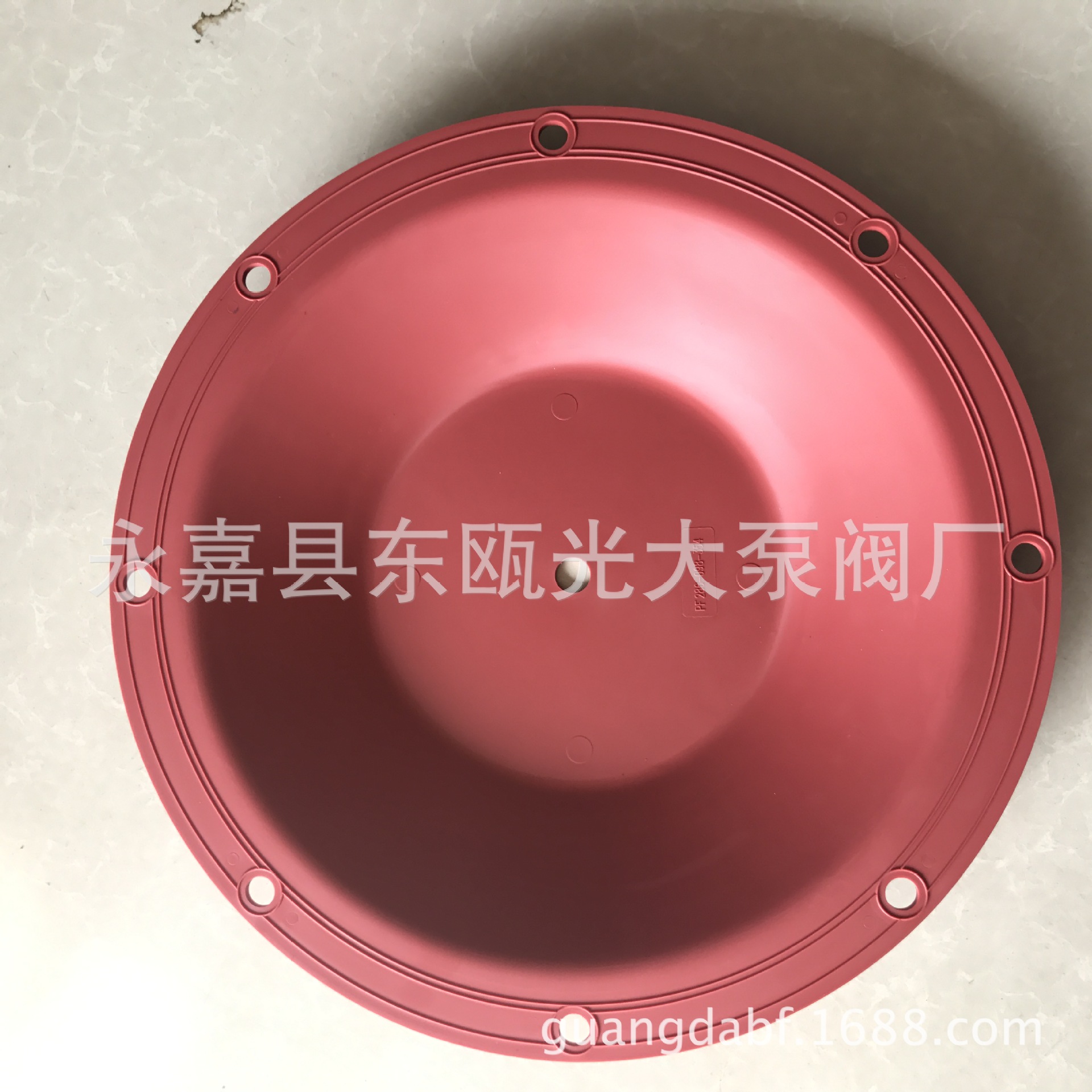 胜百德马拉松S30泵配件 286-098-354红色山道胶膜片3寸气动隔膜片