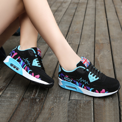  Spring New Women's Shoes Air Cushion Shoes Sports Casual Shoes Korean Style Student Shoes Travel Shoes Flat Shoes Women